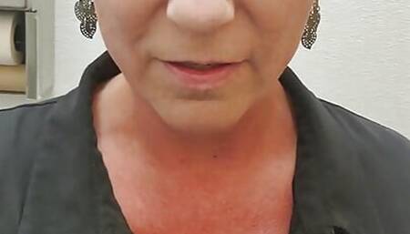 Pussy Temperature Check Masturbation at Work