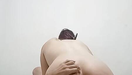 First time playing with anal plug