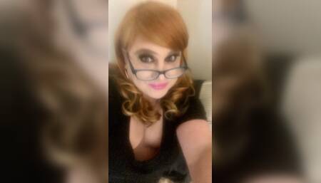 Crossdresser Krissy Sweets compilation in high heels and sexy lingerie wants BBC in her sweet tight fuck hole