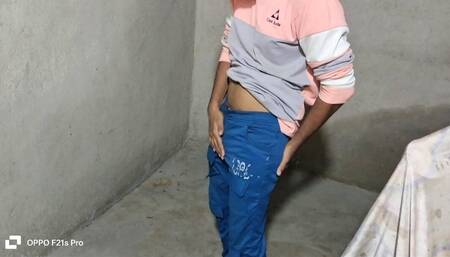 Indian Gay - My house lights went off while I was masturbating in the morning.
