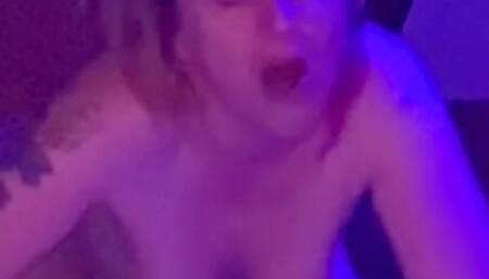 Stepmom and stepson secretly fuck at family party nearly getting caught