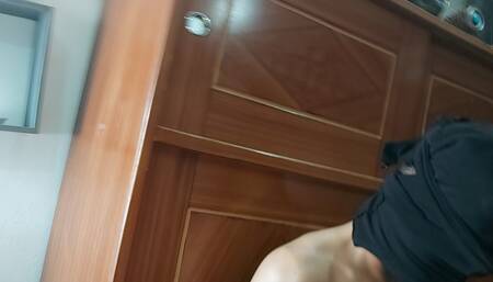 Blowjob Deepthroat the delivery Papi