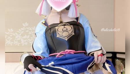 ????GenshinImpact Ayaka Cosplay | multiple creampie Femdom sex & Loving intimacy sex