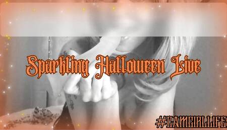 sparkling halloween livesession