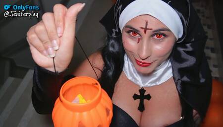 possessed nun sucks big cock