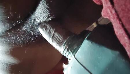 Indian teen Finds another toy to satisfy his desire