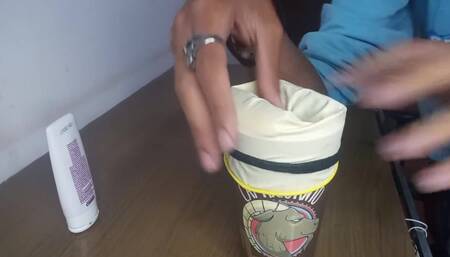 Making and Trying a Homemade Pussy
