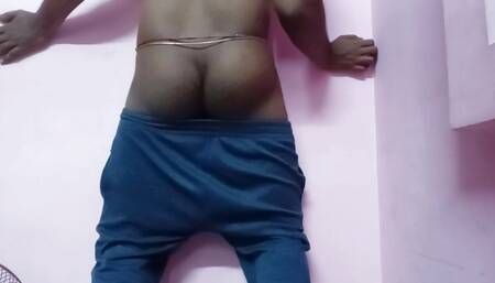 Boy show his nice butt and cock and Jerking