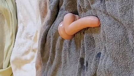 Home Alone Full of Cum and Piss Anal