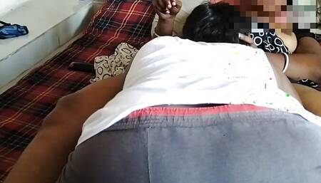 Telugu aunty having fun with me
