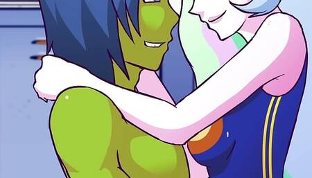 Derpixon Warming Up In LockerRoom