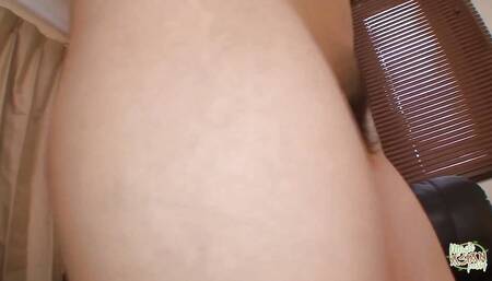 As a Part of Her Job Interview Chie Needs to Have Her Hairy Pussy Eaten