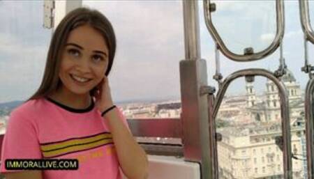 JENNY'S FERRIS WHEEL RIDE w/ STEP BRO & BEST BUDDY - Stepsis Perverted Tag Team Fantasy Comes True!