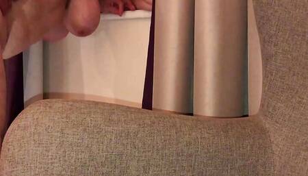 Amateur Homemade Mature BBW Wife suck and fuck at hotel window next to main road