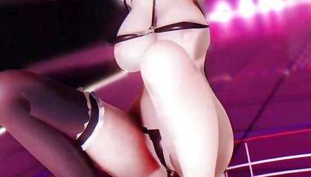 Sirius - Sexy Dance With Pole (3D Hentai)