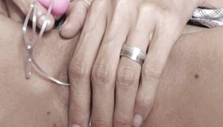My Wife Enjoy Playing with Dildo
