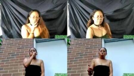 Asian Goddess Jasmine Jade Smoker's cough Non Nude volume 2 ***WMV***