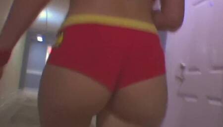 BANGBROS - Throwback Thursday: RollerBlade Booty with Naomi and Sabara