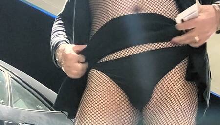 Sissy Slut Veronica Gets Naughty at the Gas Station