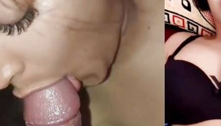 Cute Punjabi gurl sucking and fucking in funny mood