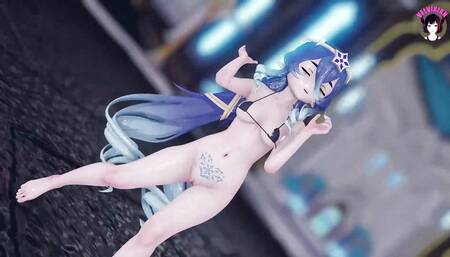 Laila In Swimsuit - Sexy Dance (3D Hentai)