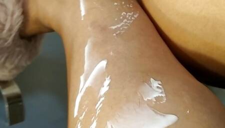 Hot Feet Fetish Mom Nikita Applies Cream On Her Sexy Feet