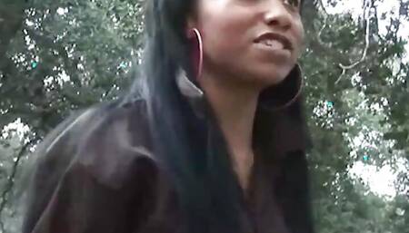 A Cute Black Girl From the Postal Office Has Steamy Hot Sex During a Delivery