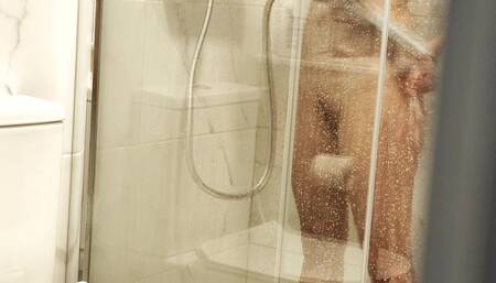Caught Masturbating in the Shower
