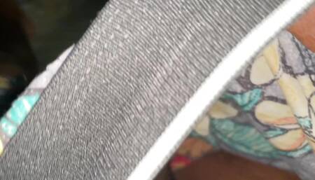 My hubby playing with his brown dick and ending up with a cumshot in slomo. Creamy white cumload oozing out.yummy yummy