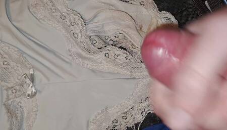 Cummimg on Step Sis dirty panties!!!