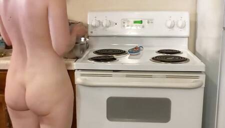 Ginger PearTart DOESN'T CARE if You Don't Like This Video! Naked in the Kitchen Episode 69 (lol)