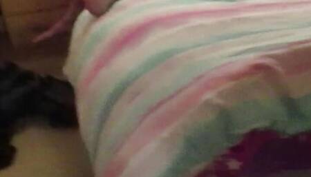 British Granny Rose and I have fun while filmed by her cuckold husband