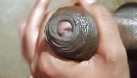 Oil massage Desi big cock