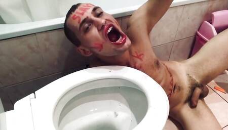 Toilet Licking Toilet Slave Boy
