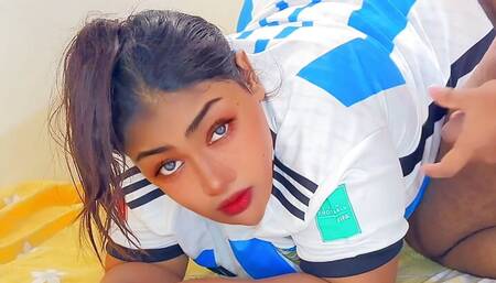 Argentina Fan Was Super Horny then Fuck want From Brazil supporter - Huge Sex & Cum (FIFA World Cup)