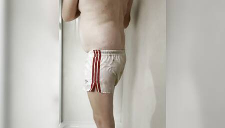Part one: Shower in vintage Liverpool football shorts