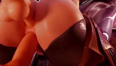 By TheCount ( sexual trio fucks a girl hard anal bed and intense fucking )