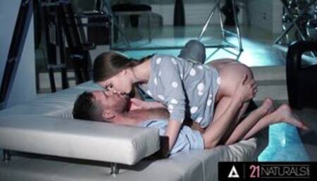 Horny Russian Lena Reif Passionately Rides Her Lover's Thick Dick