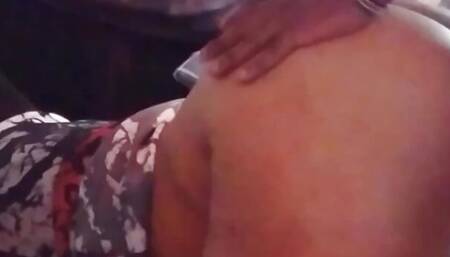 EBONY THICK MILF POUNDED DOGGYSTYLE