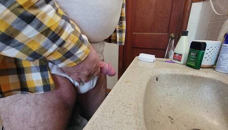 Big Country Dad Quick Jerk Off