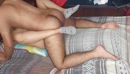 My girlfriend came over to watch a movie but got creampied instead - Caramelcouplex