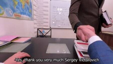 LUSTFUL DIRECTOR KNOWS WHAT HE WANTS!