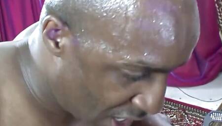 He Erupted Like a Volcano All Over Her Enormous Mountain of Buttocks