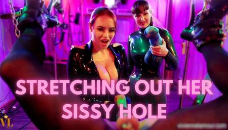 VIVIENNE L'AMOUR - STRETCHING HER SISSY HOLE (720p FULL HD)