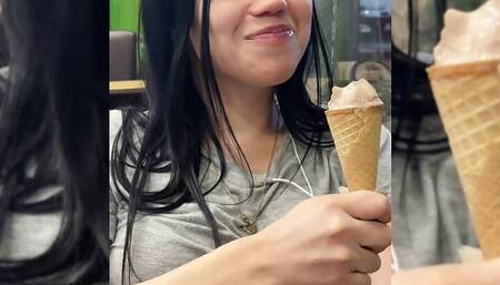 I TAKE MY BEAUTIFUL GIRLFRIEND TO EAT AT MCDONALDS