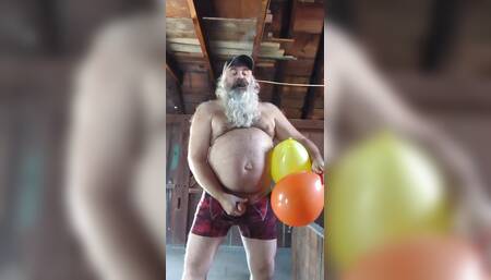 Balloons and a Cigar