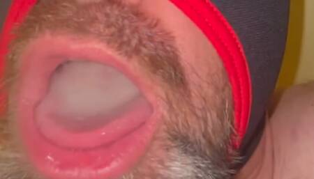 Anal Steve enjoying his own precum and several loads of his own delicious cum