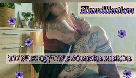 Smokefetish & Humiliation: You're Just a Dark Piece of