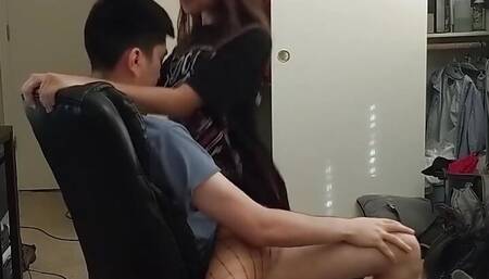 Quarantine fucking, being dicked like a champ