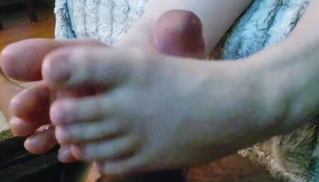 Jackie Cum On Soles 3